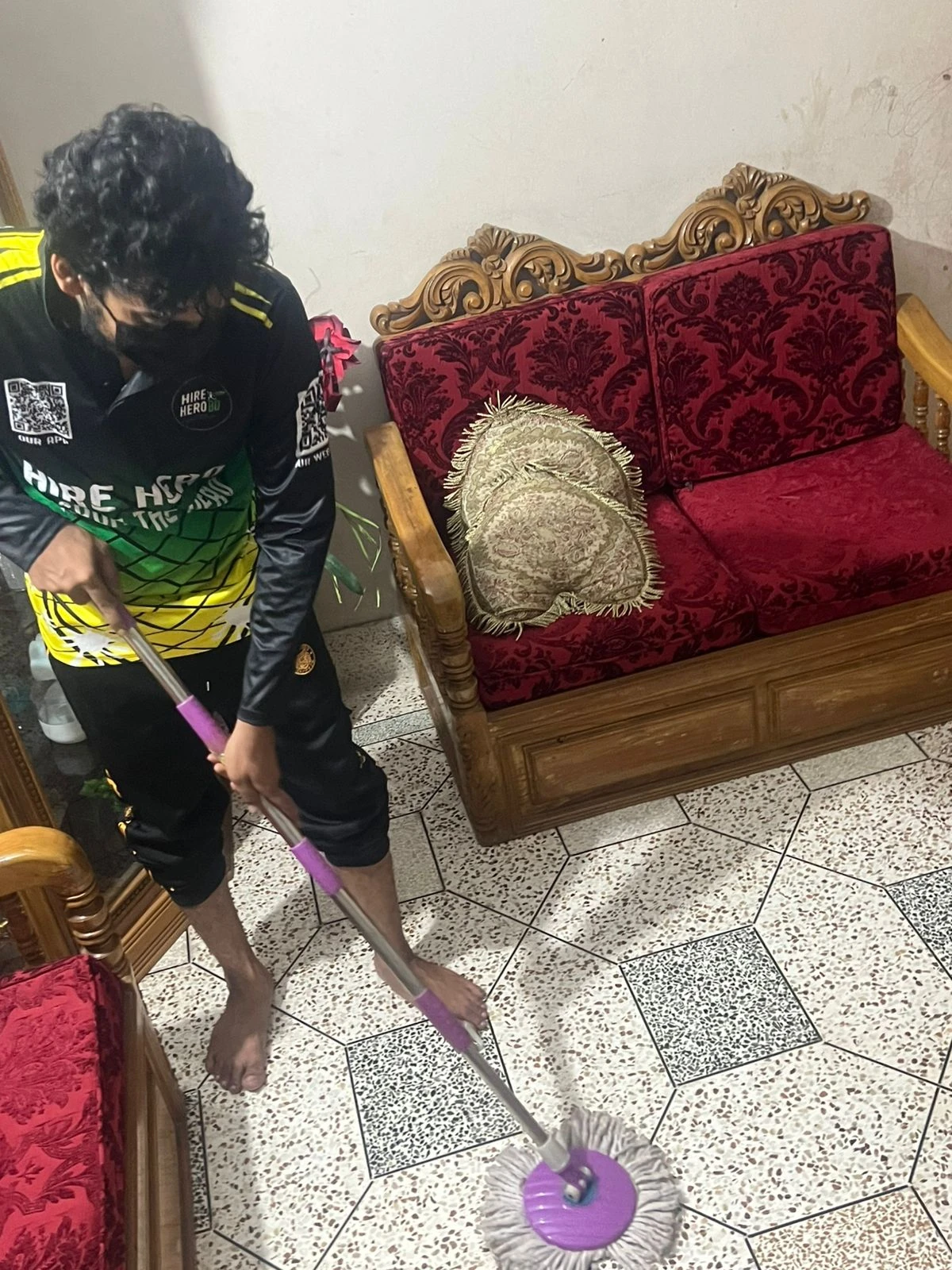 Home cleaning and shifting